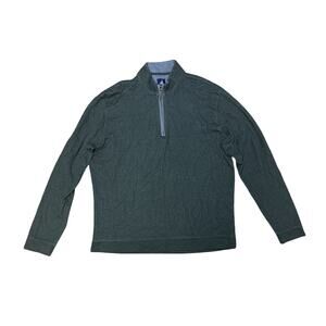 Johnnie O Quarter Zip Pullover XL Gray Performance Casual Long Sleeve